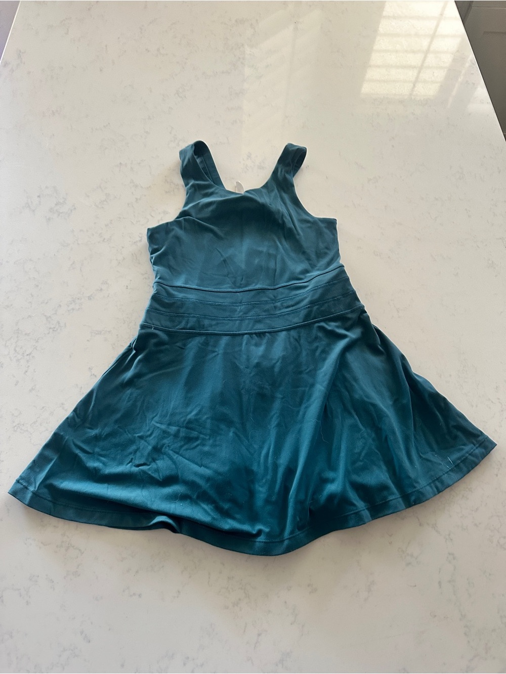 ZELLA GIRL Kids Sapphire Blue Teal Active Dress Size Large L 8/10 NORDSTROM